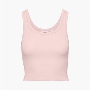 Aritzia Sunday best honor cropped tank -size S